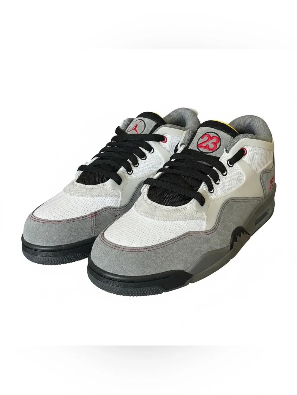 Air Jordan 4 RM Premium Sneakers Size 12 (US) Brand New White/Black/Smoke Gray